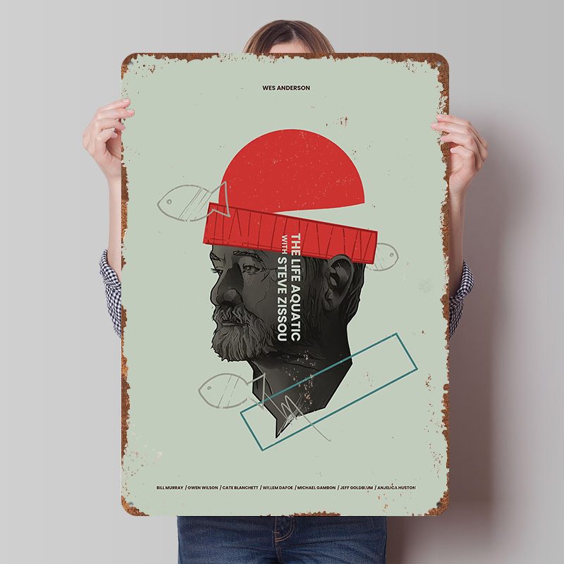 Retro Gaming Life - The Life Aquatic Printed Poster Customized