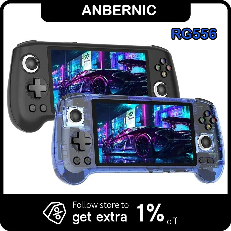 Retro Gaming Kiosk - ANBERNIC RG556 Handheld Games Console 5.48''