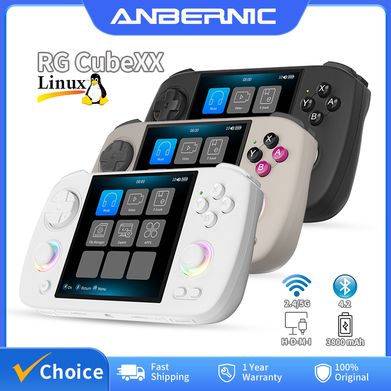 Retro Gaming Kiosk - ANBERNIC RG Cubexx Retro Handheld Game