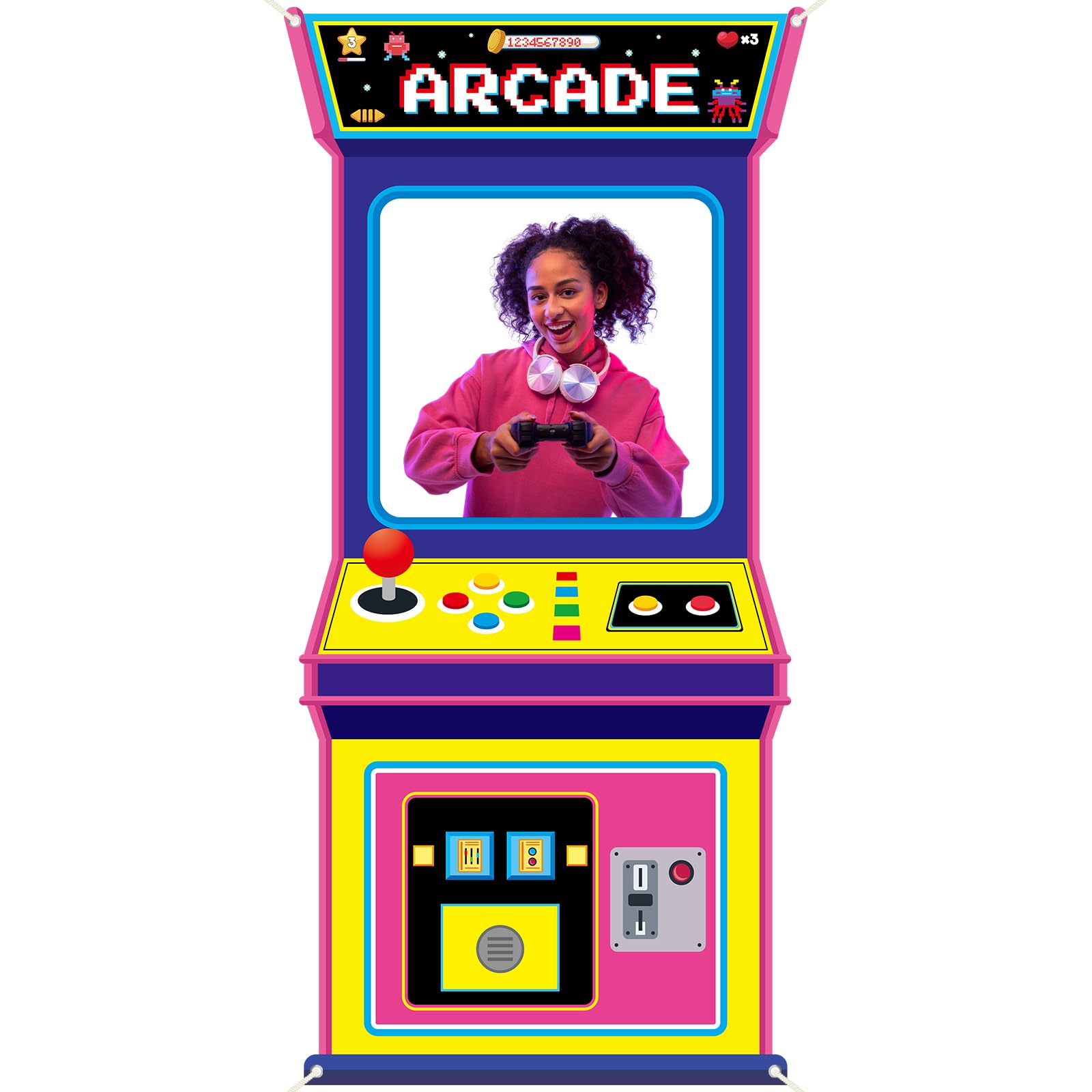 Retro Video Gaming Fabric Arca - Game Retro Gaming recension och pris