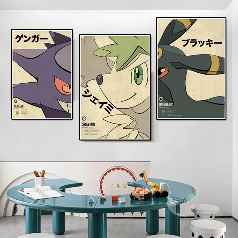 Vintage Pokemon Anime Figure C - Retro Gaming Art recension och pris