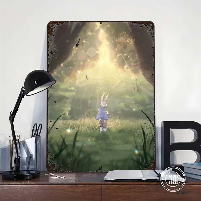 Bunny on a Field Poster Retro  - Retro Gaming On recension och pris