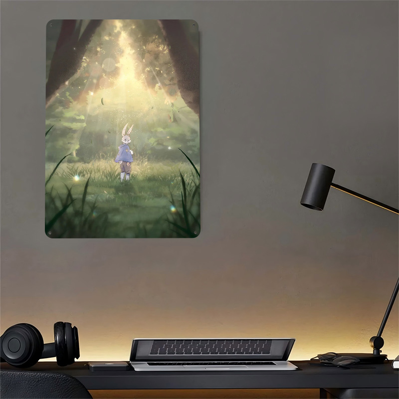 Bunny on a Field Poster Retro  - Retro Gaming On recension och pris