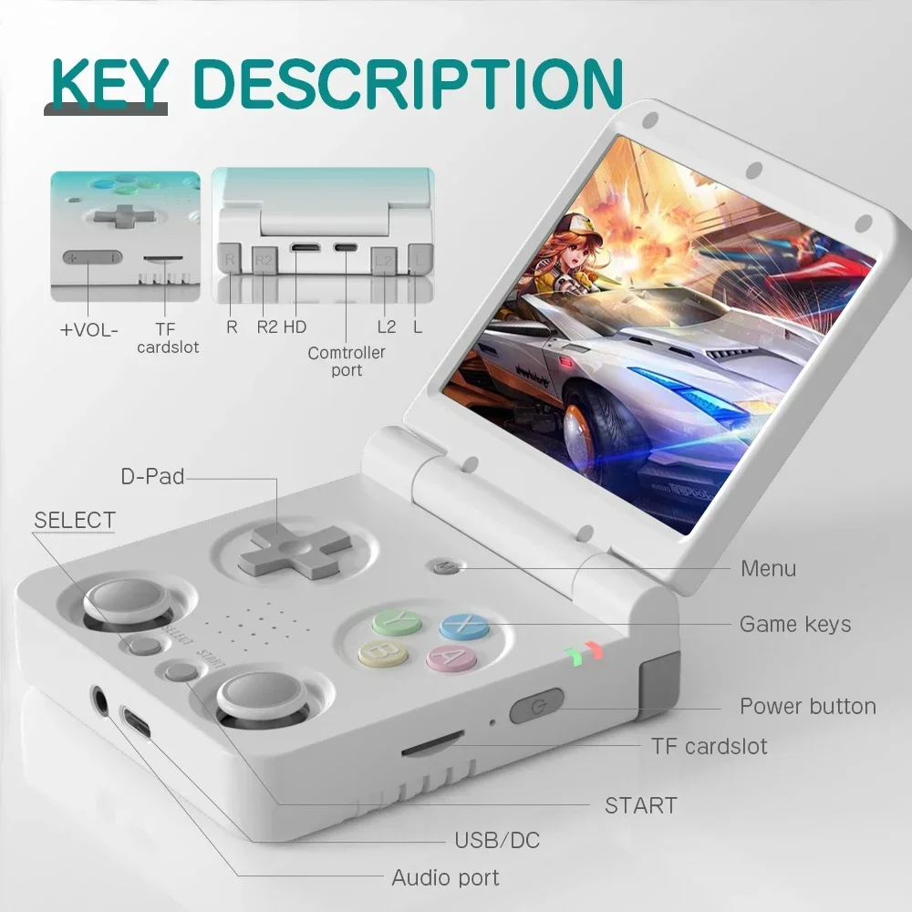 MIYOO FLIP V2 Pocket Player Co - Retro Gaming Usb recension och pris