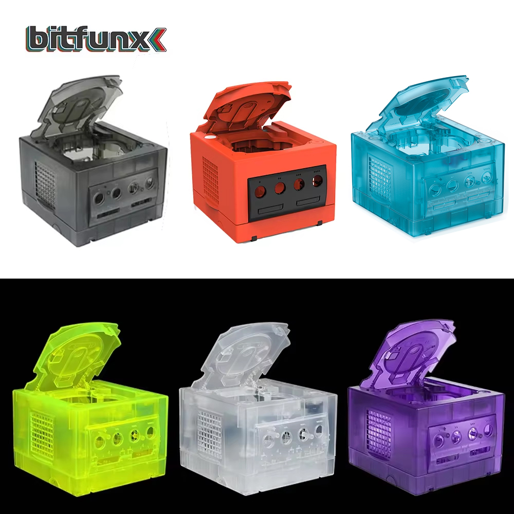 BitFunx NGC Transparent Box Re - Retro Gaming Nintendo recension och pris