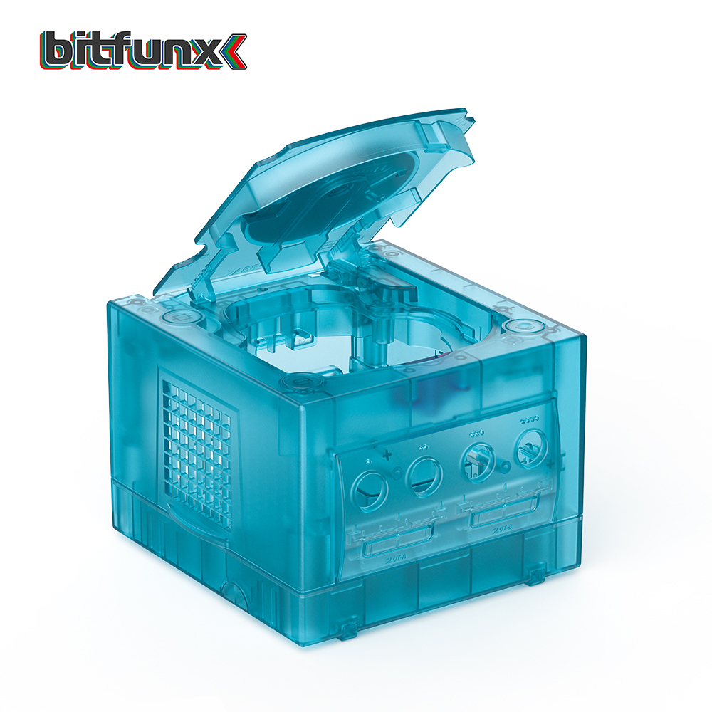 BitFunx NGC Transparent Box Re - Retro Gaming Nintendo recension och pris