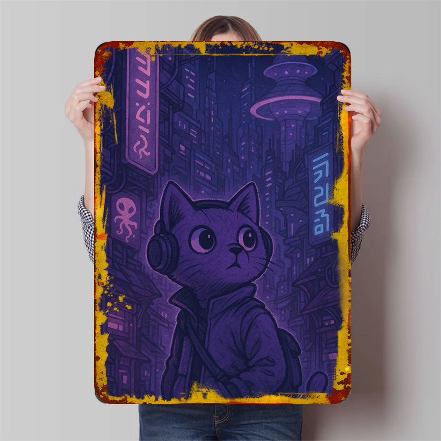 Gaming Pattern Metal Wall Art  - Retro Gaming Ideas recension och pris