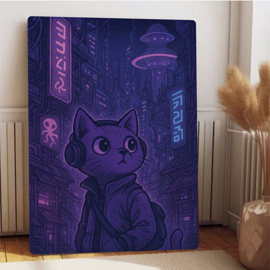 Gaming Pattern Metal Wall Art  - Retro Gaming Ideas recension och pris