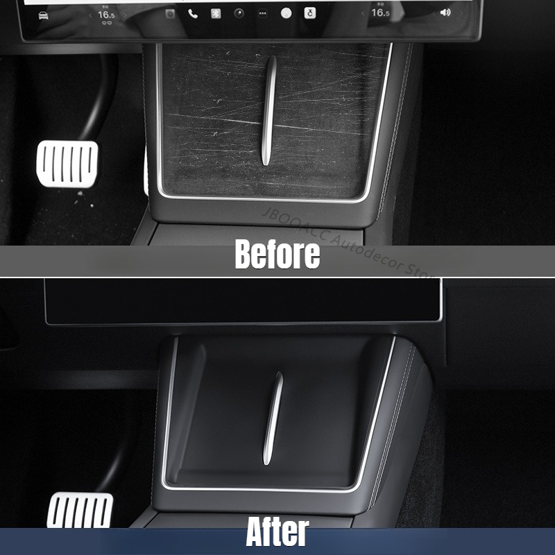 For Tesla Model YL Wireless Ch - Console Dust Cover recension och pris