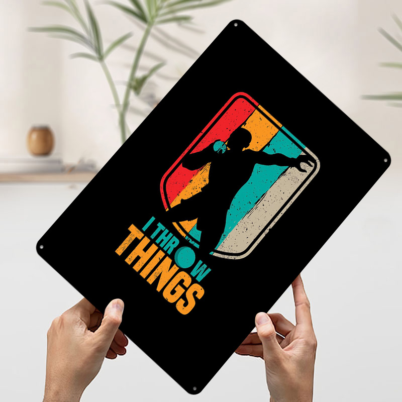 Funny Shot Put Gift Idea Tin P - Retro Gaming Ideas recension och pris