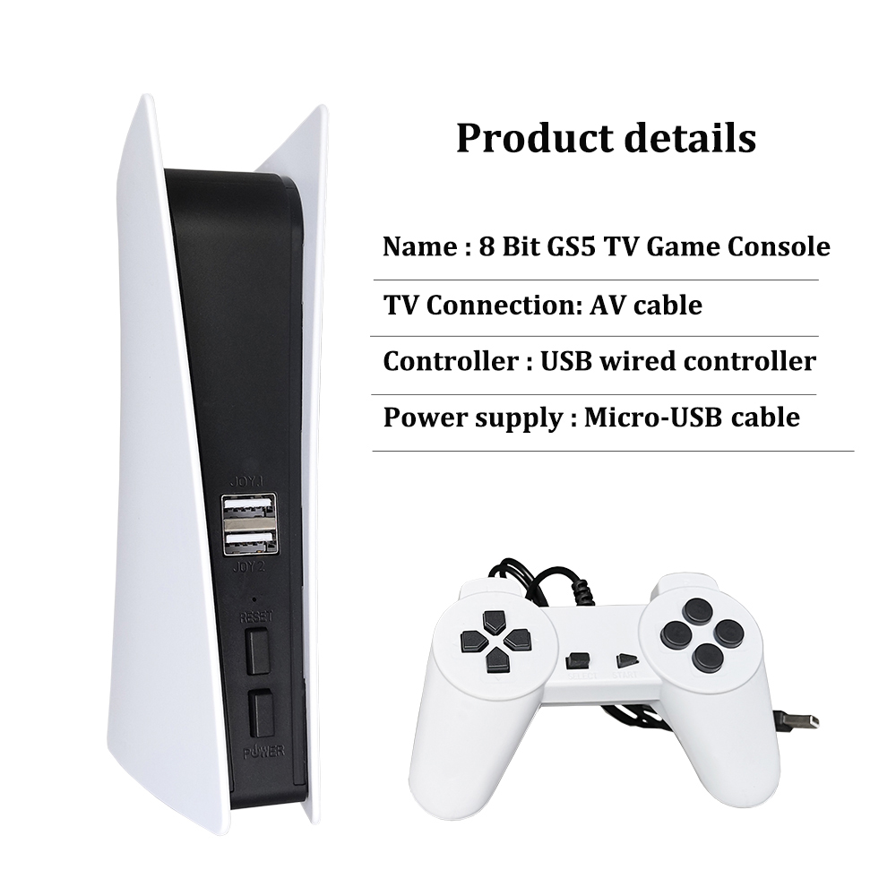 GS5 8-bit TV Video AV Output U - Retro Gaming Usb recension och pris