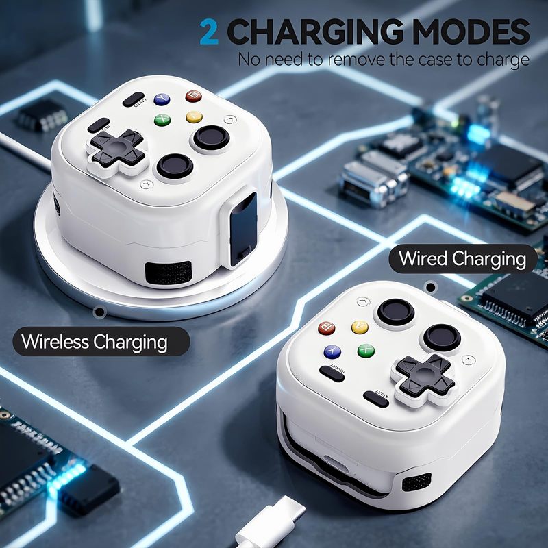 for 2026 Galaxy Buds Pro 4 Cas - Retro Gaming Design recension och pris