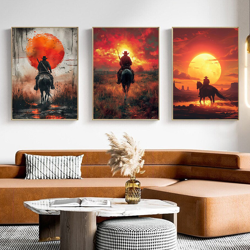 Classic Retro Game Cowboy Char - Retro Gaming Art recension och pris
