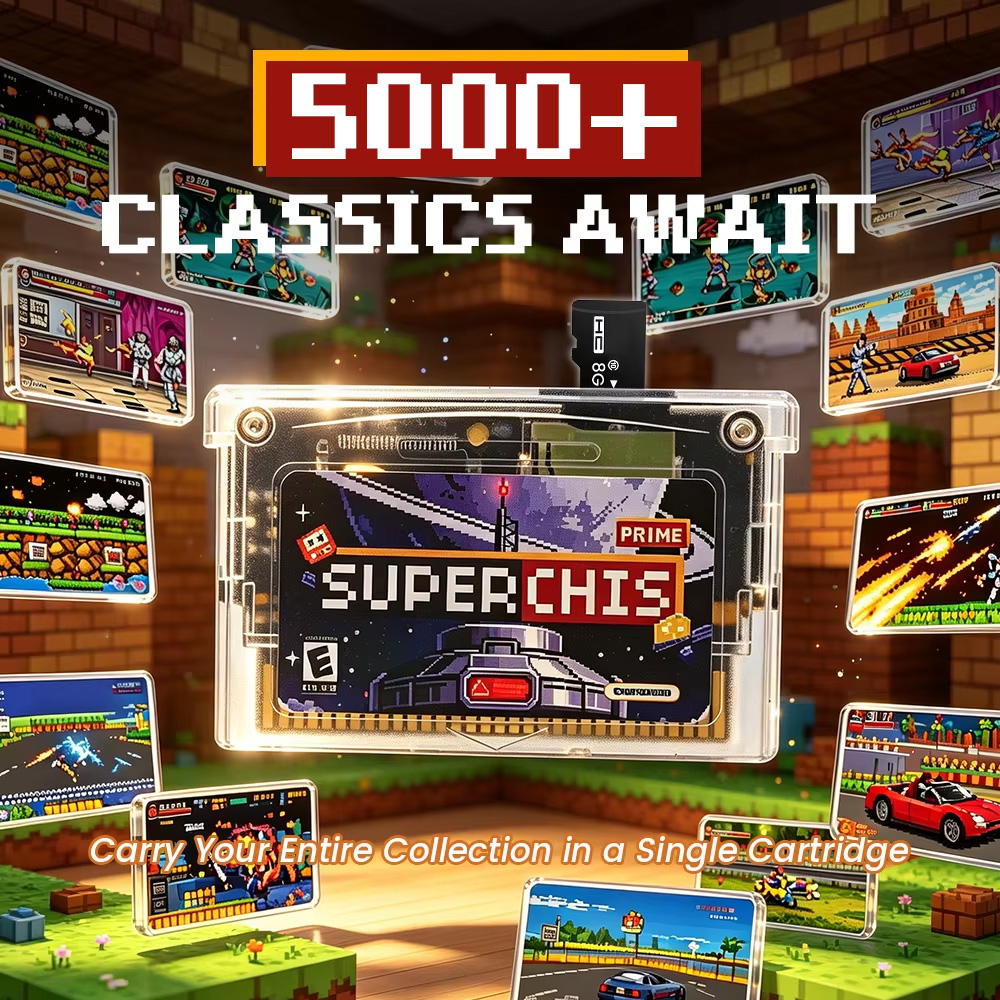 Retro Superchis Flash Game Car - Retro Gaming Gameboy recension och pris