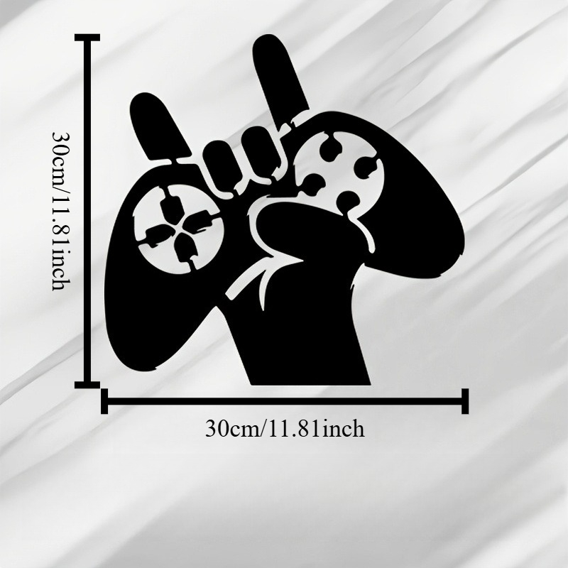 Retro Gaming Hand Metal Wall A - Retro Gaming Art recension och pris