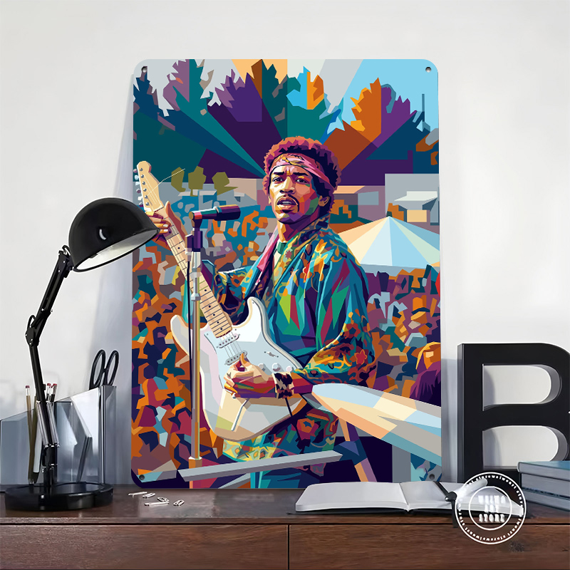 Jimi Hendrix Performing on Sta - Retro Gaming On recension och pris