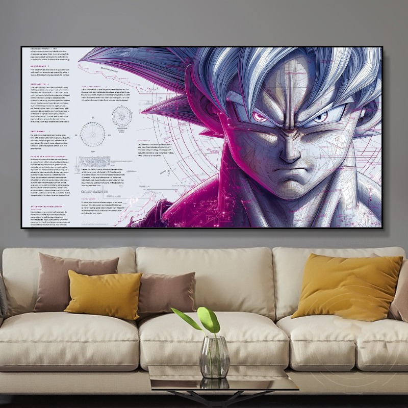 Dragon Ball Anime Poster Son G - Retro Gaming Art recension och pris