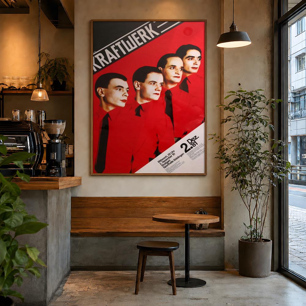 Music Kraftwerk Retro Poster P - Retro Gaming Life recension och pris