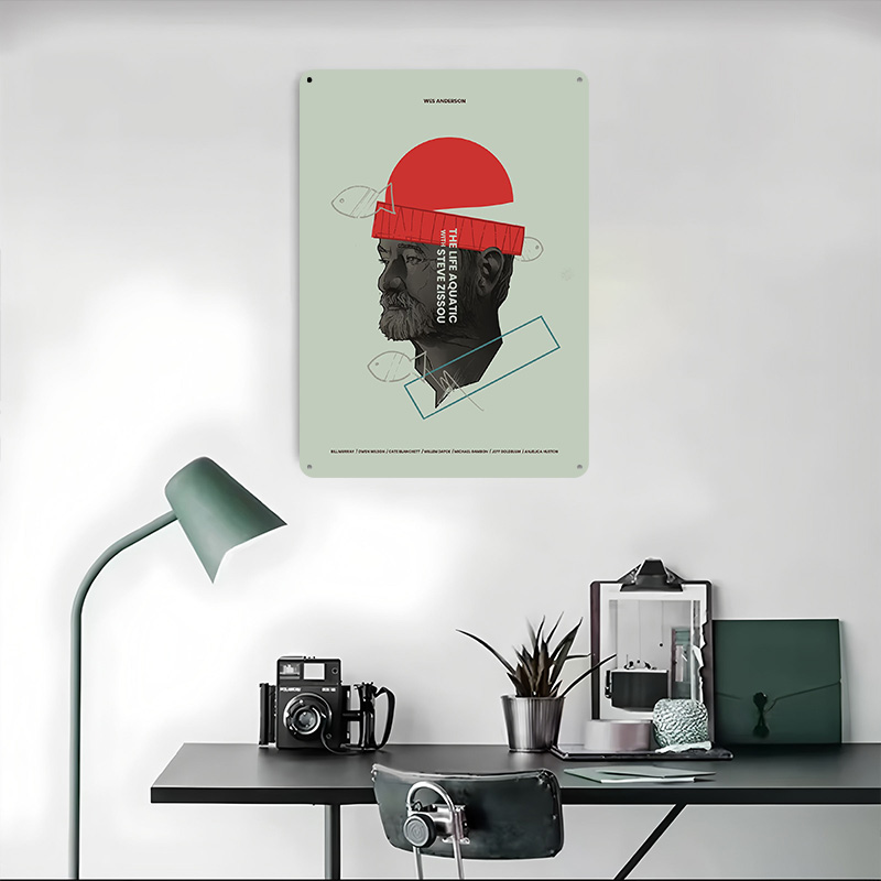 The Life Aquatic Printed Poste - Retro Gaming Life recension och pris