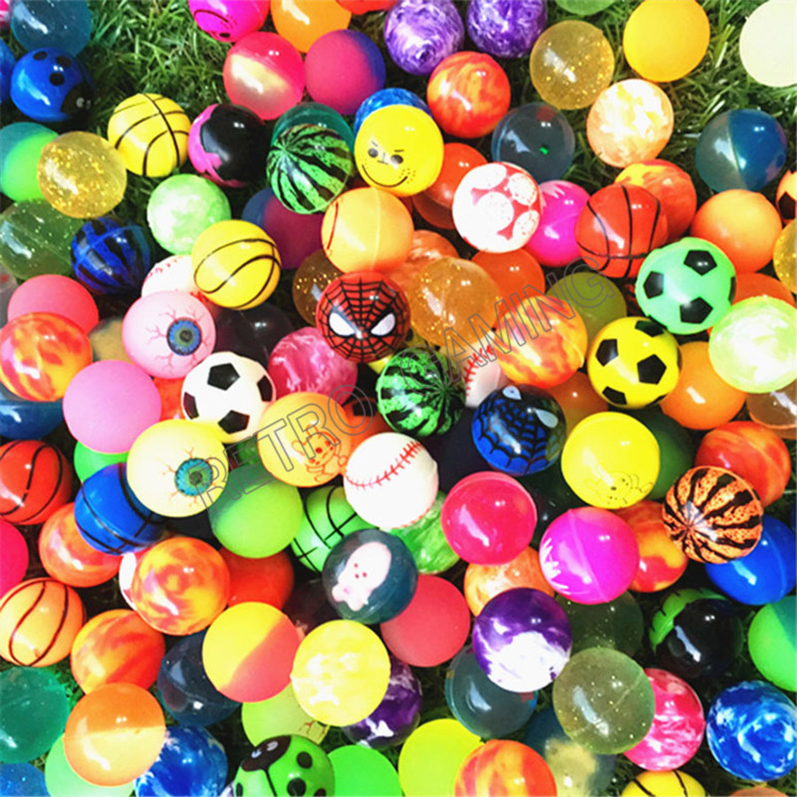 100pcs/lot Funny Toy Balls Mix - Retro Gaming Store recension och pris