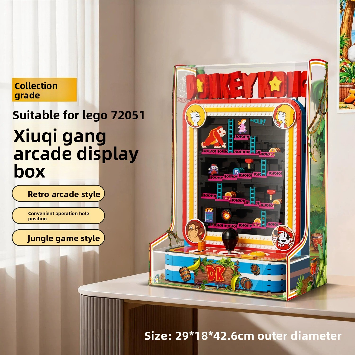 Suitable for LEGO 72051 Donkey - Console Dust Cover recension och pris