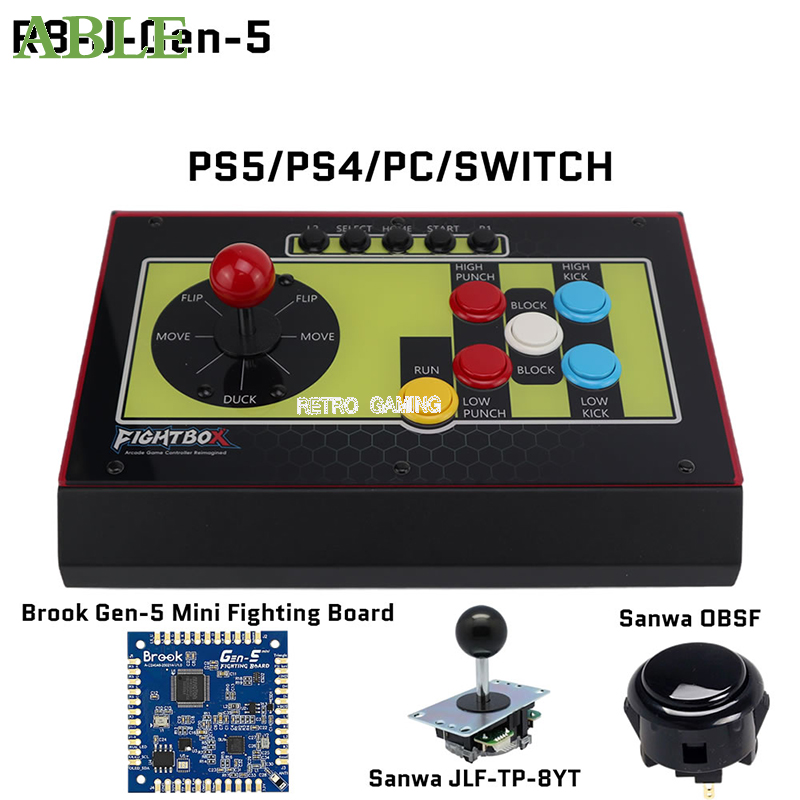 FightBox R8‑J Arcade Fight Sti - Retro Gaming Store recension och pris