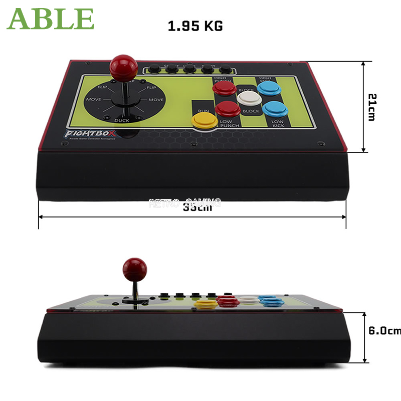 FightBox R8‑J Arcade Fight Sti - Retro Gaming Store recension och pris