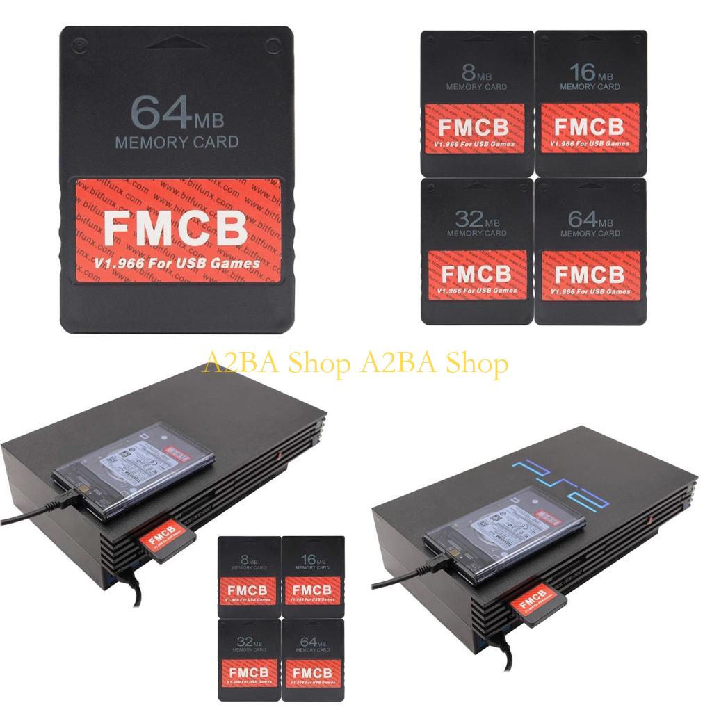A2BA FMCB Game Cards V1.966 fo - Memory Card Ps1 recension och pris
