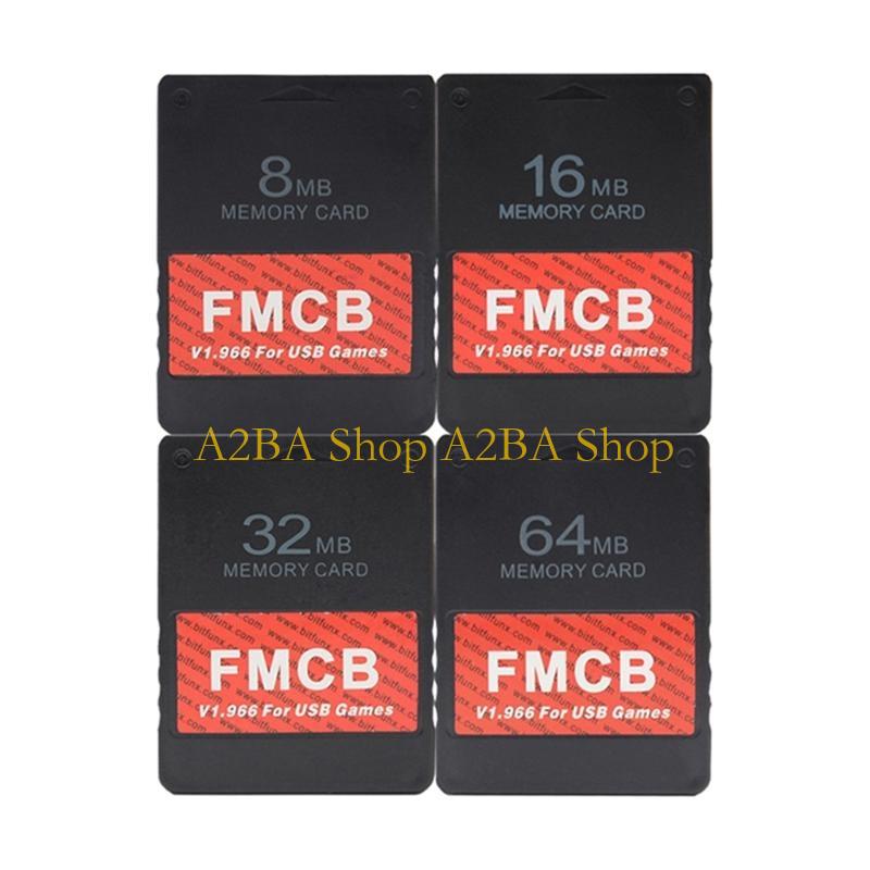 A2BA FMCB Game Cards V1.966 fo - Memory Card Ps1 recension och pris