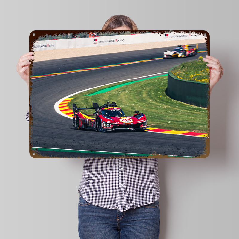 Racing Car on the Track Printe - Retro Gaming On recension och pris
