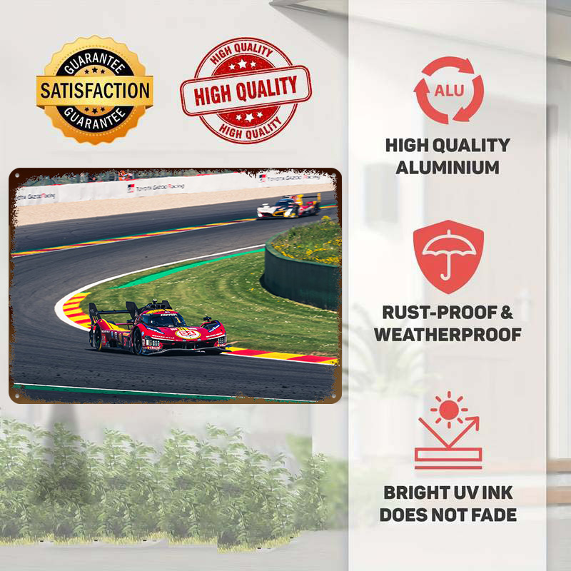Racing Car on the Track Printe - Retro Gaming On recension och pris