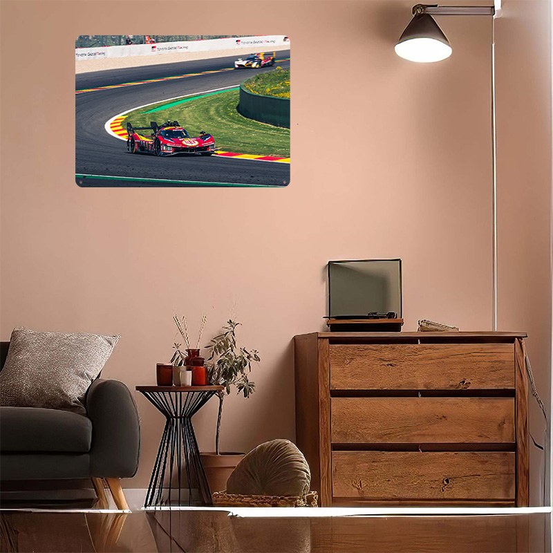 Racing Car on the Track Printe - Retro Gaming On recension och pris