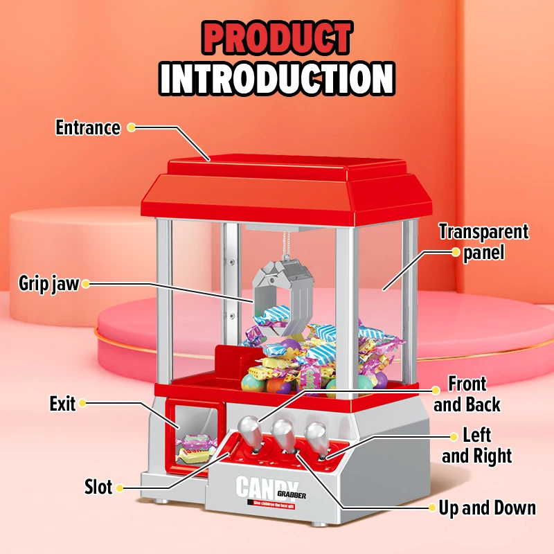Claw Machine Electronic Candy  - Game Retro Gaming recension och pris