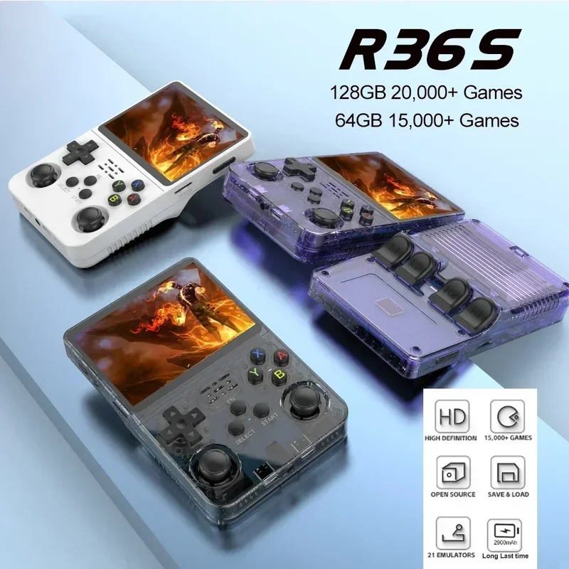 R36S Retro Handheld Game Conso - Retro Gaming On recension och pris