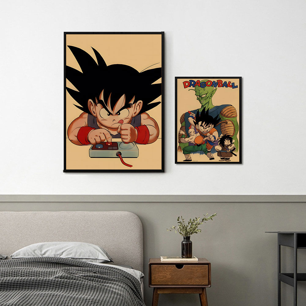 Vintage Posters Dragon Ball Pe - Retro Gaming Art recension och pris