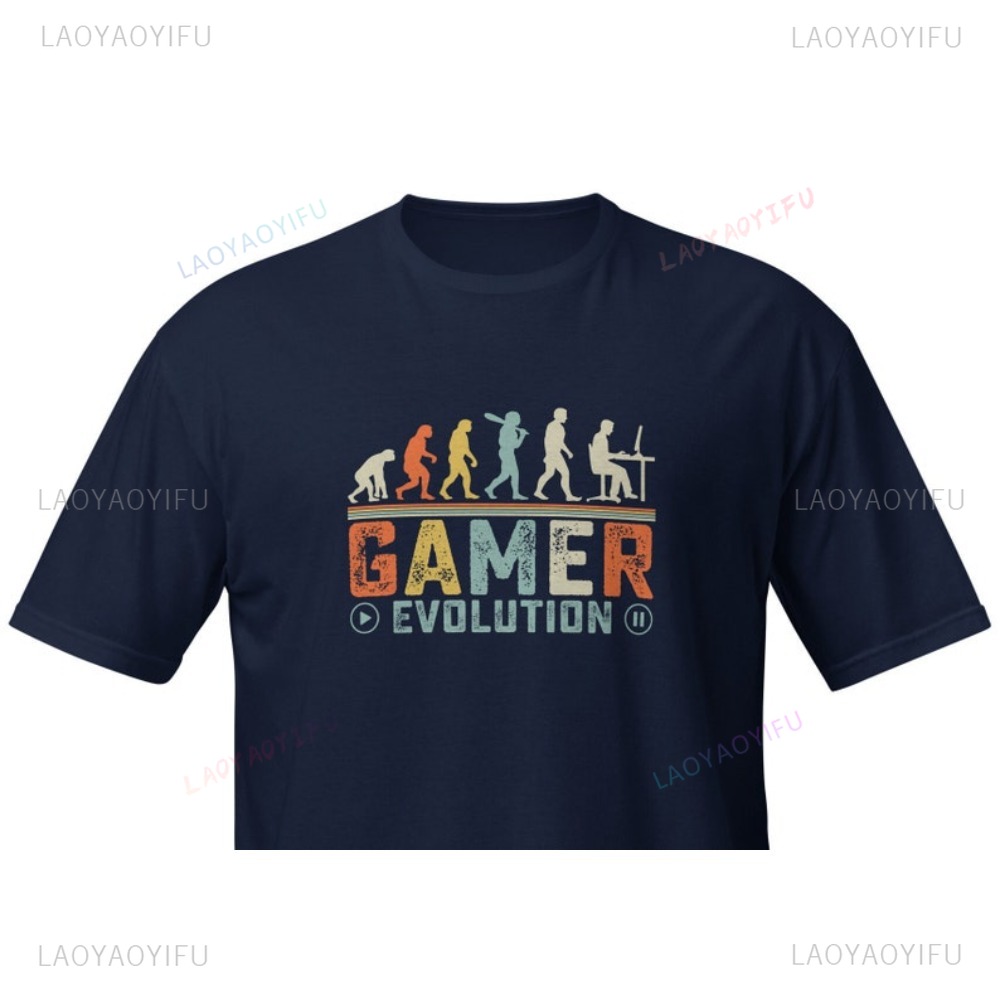 Gamer Evolution T-Shirt Retro  - Retro Gaming Ideas recension och pris