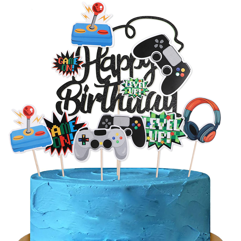 13Pcs Video Retro Game Cake To - Game Retro Gaming recension och pris