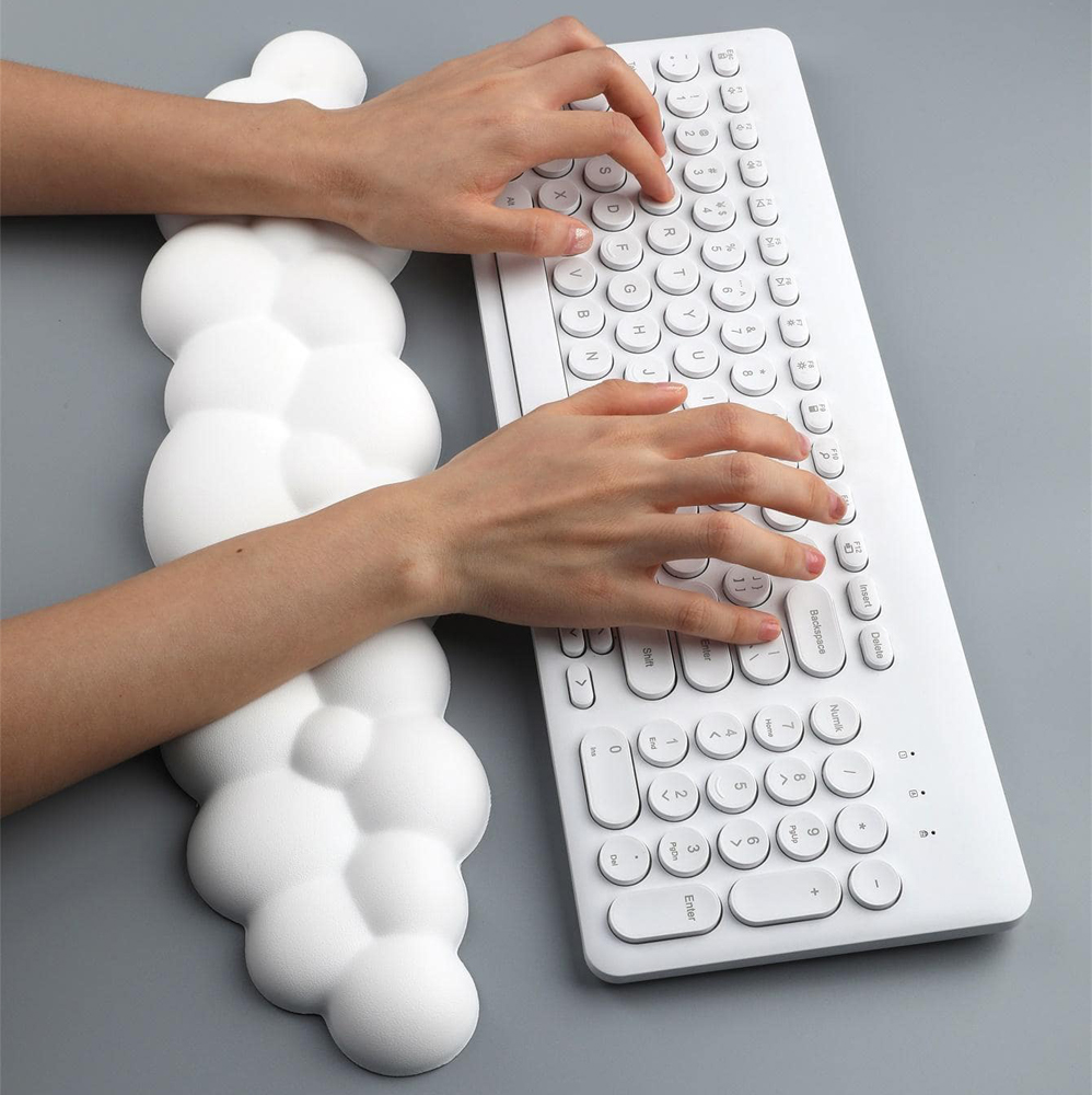 Mouse pad with wrist rest keyb - Retro Gaming Art recension och pris