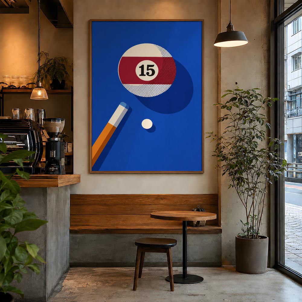 Retro Billiard Balls Pop Art G - Retro Gaming Life recension och pris