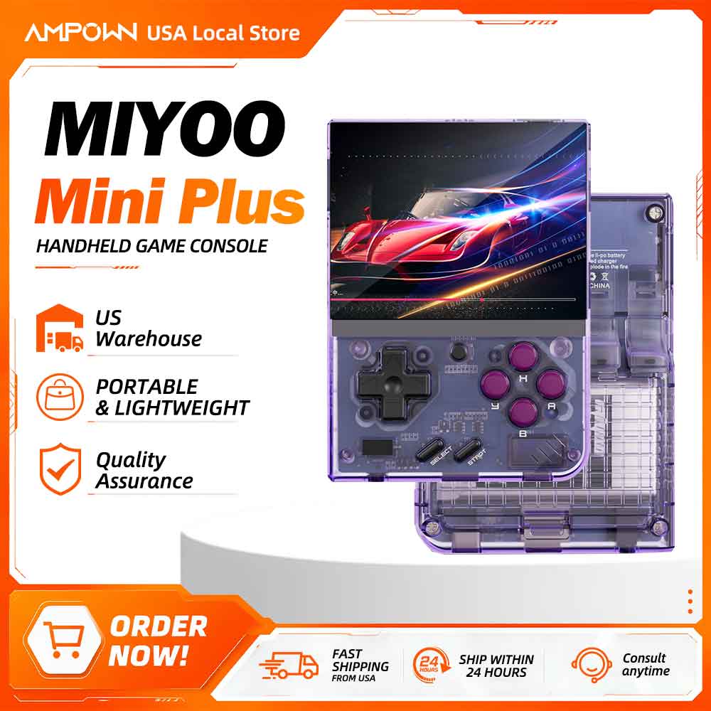 Miyoo Mini+ Retro Handheld Gam - Retro Gaming Usb recension och pris