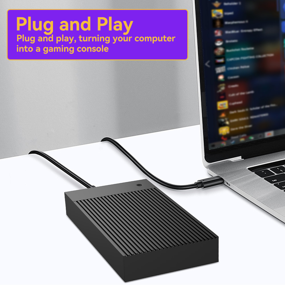 Portable 4TB Gaming HDD with 5 - Retro Gaming Nintendo recension och pris