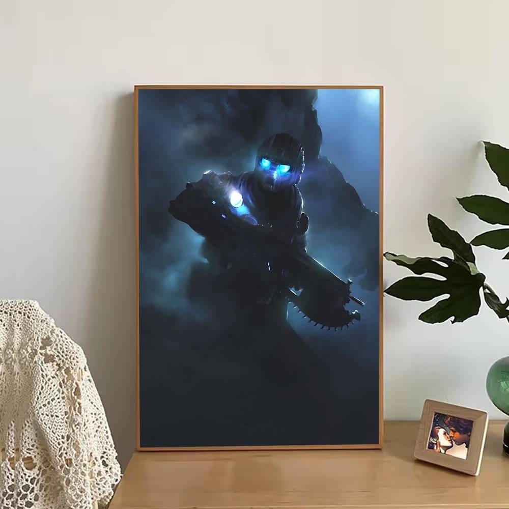 Game G-Gears of W-War Poster R - Retro Gaming Art recension och pris