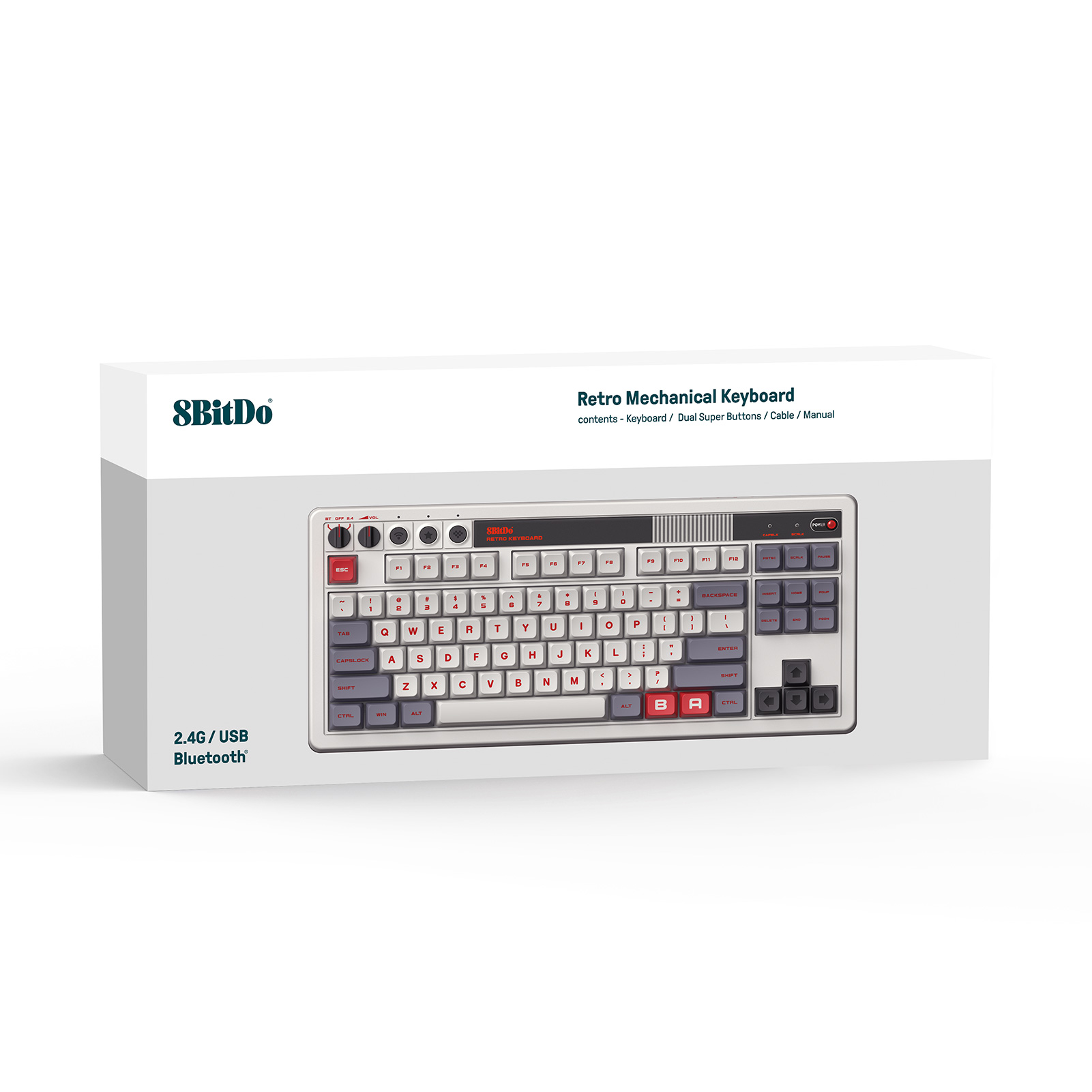 8Bitdo Retro Mechanical Keyboa - Retro Gaming Keyboard recension och pris
