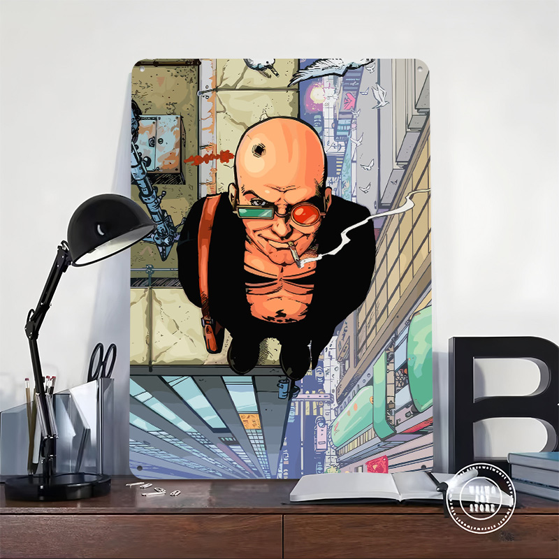 Bald Man Smoking on a Rooftop  - Retro Gaming On recension och pris