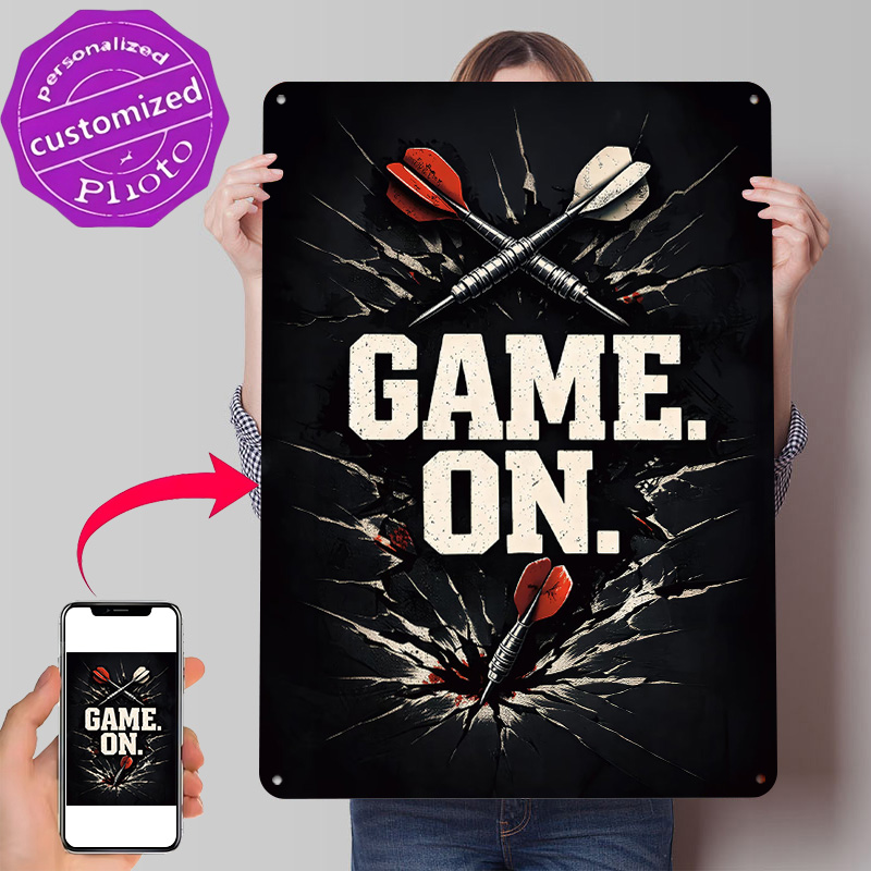 GAME. ON. Darts 3D Printed Tex - Retro Gaming On recension och pris
