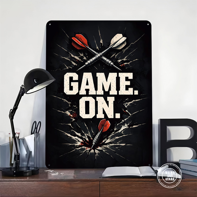 GAME. ON. Darts 3D Printed Tex - Retro Gaming On recension och pris