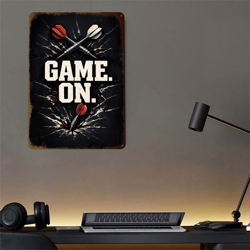 GAME. ON. Darts 3D Printed Tex - Retro Gaming On recension och pris