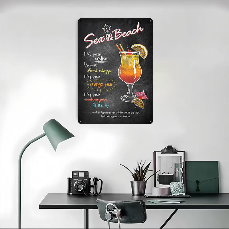 Sex on the Beach Tinplate Post - Retro Gaming On recension och pris