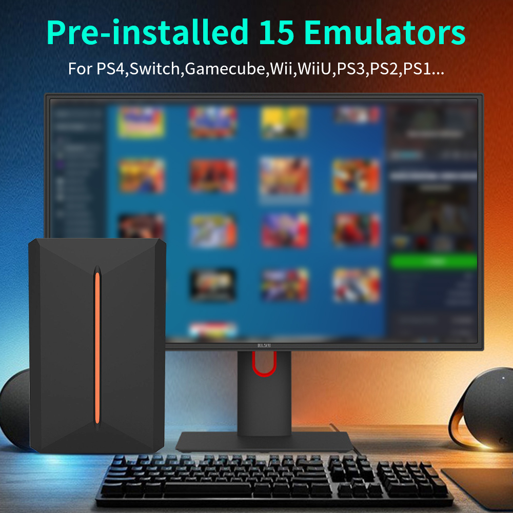 Launchbox OS 500GB Portable Ga - Retro Gaming Kiosk recension och pris
