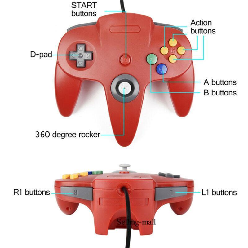 N64 Controller Classic USB Wir - Retro Gaming Nintendo recension och pris